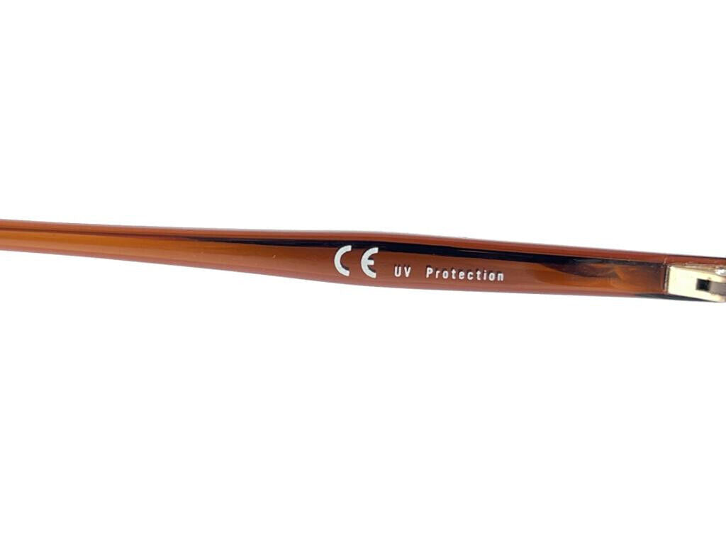 NEW JEAN PAUL GAULTIER 58 0012  COPPER CAT EYE STYLE  1990'S SUNGLASSES