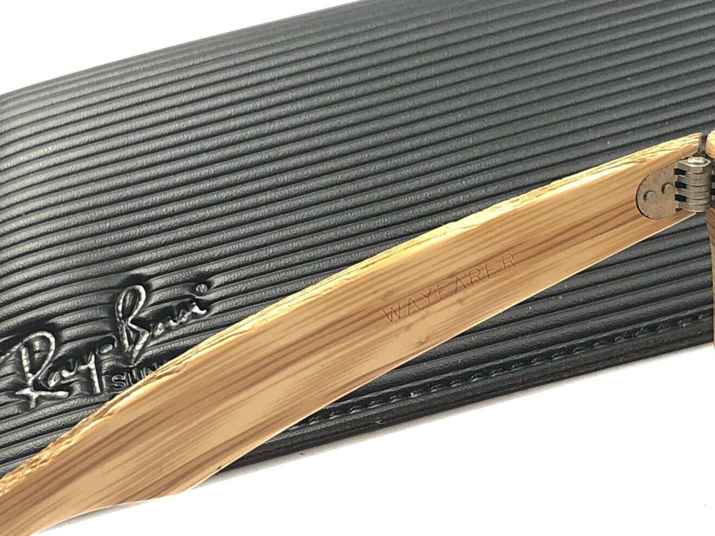 VINTAGE RAY BAN WAYFARER WOODIE DRIFTWOOD EDITION  USA B&L SUNGLASSES