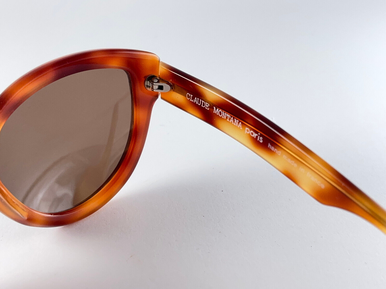 VINTAGE MONTANA CAT EYE MEDIUM TORTOISE FRAME FRANCE SUNGLASSES 1980'S