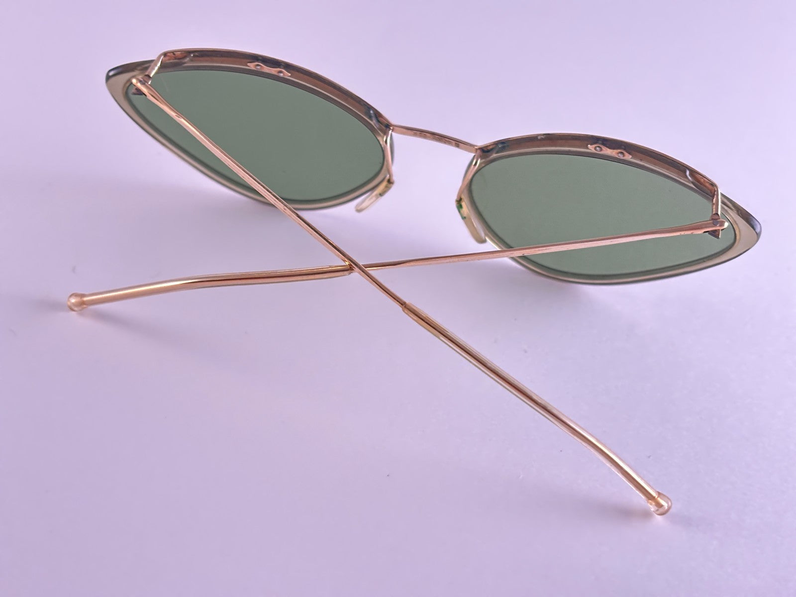 MINT VINTAGE SOL AMOR CAT EYE FRAME SUNGLASSES 1960'S FRANCE