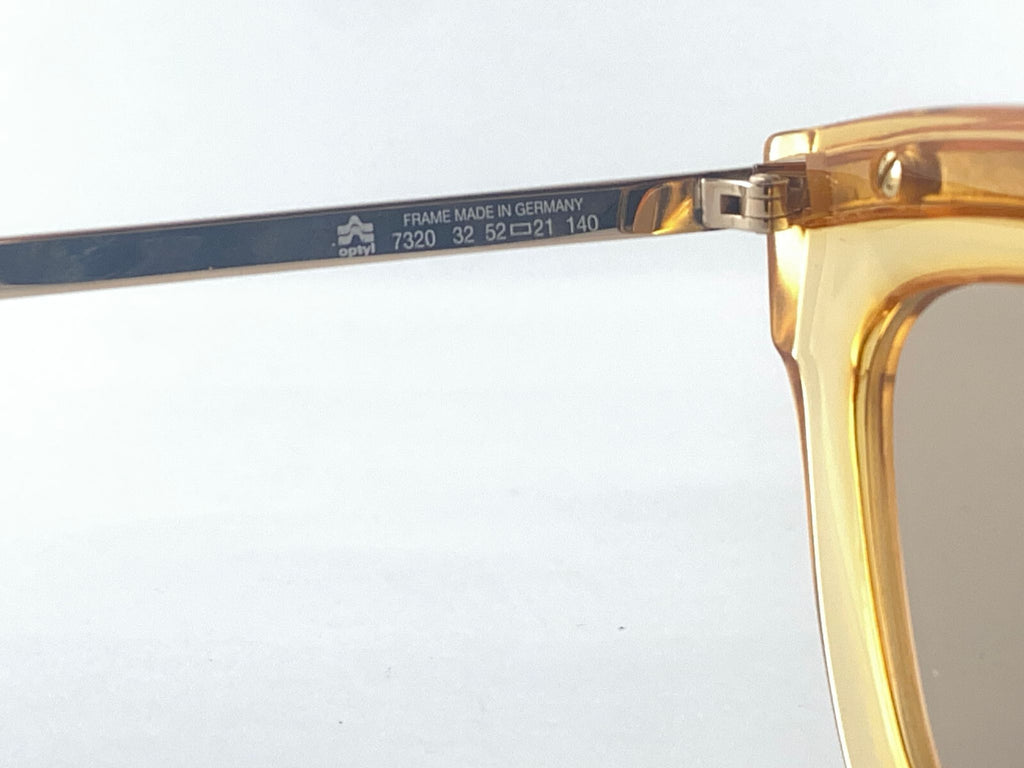 VINTAGE CHRISTIAN LACROIX 7320 CAT `EYE SUNGLASSES80'S AUSTRIA