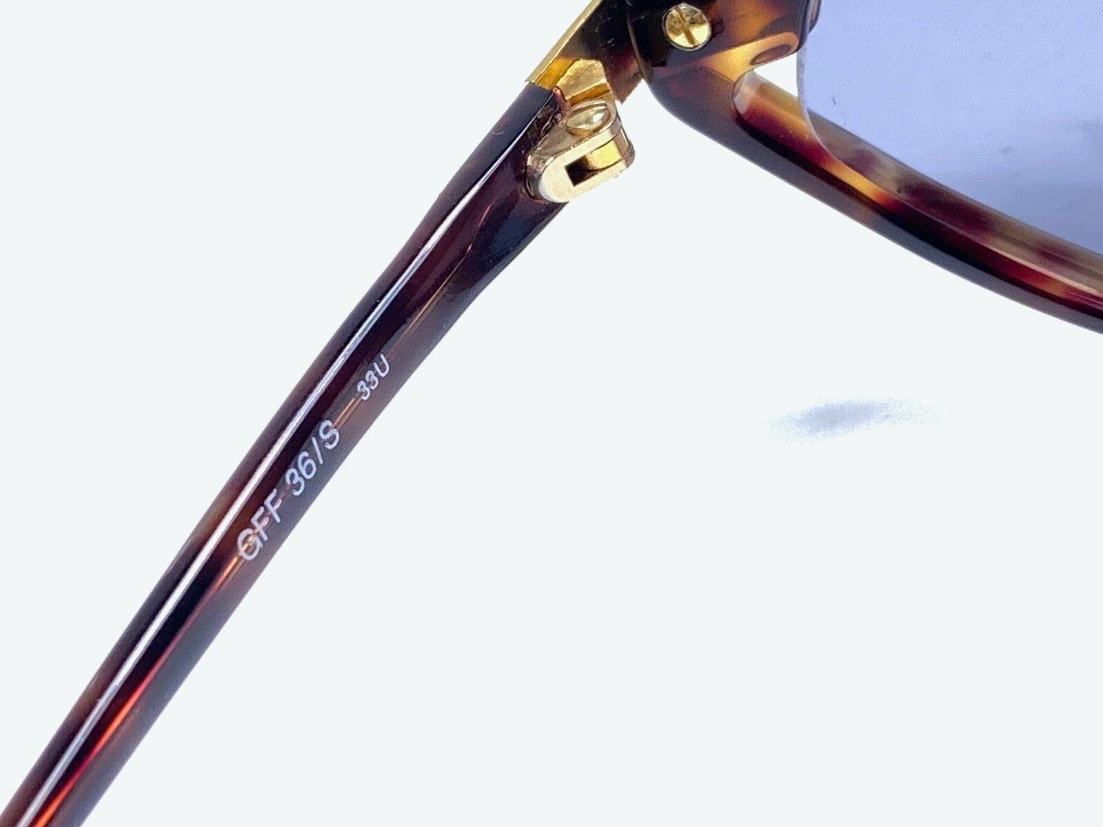VINTAGE GIANFRANCO FERRE GFF 36S TORTOISE CAT EYE  MADE IN ITALY SUNGLASSES
