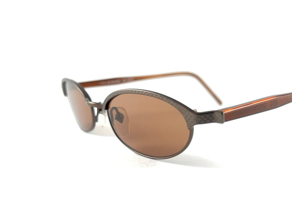 NEW JEAN PAUL GAULTIER 58 0012  COPPER CAT EYE STYLE  1990'S SUNGLASSES