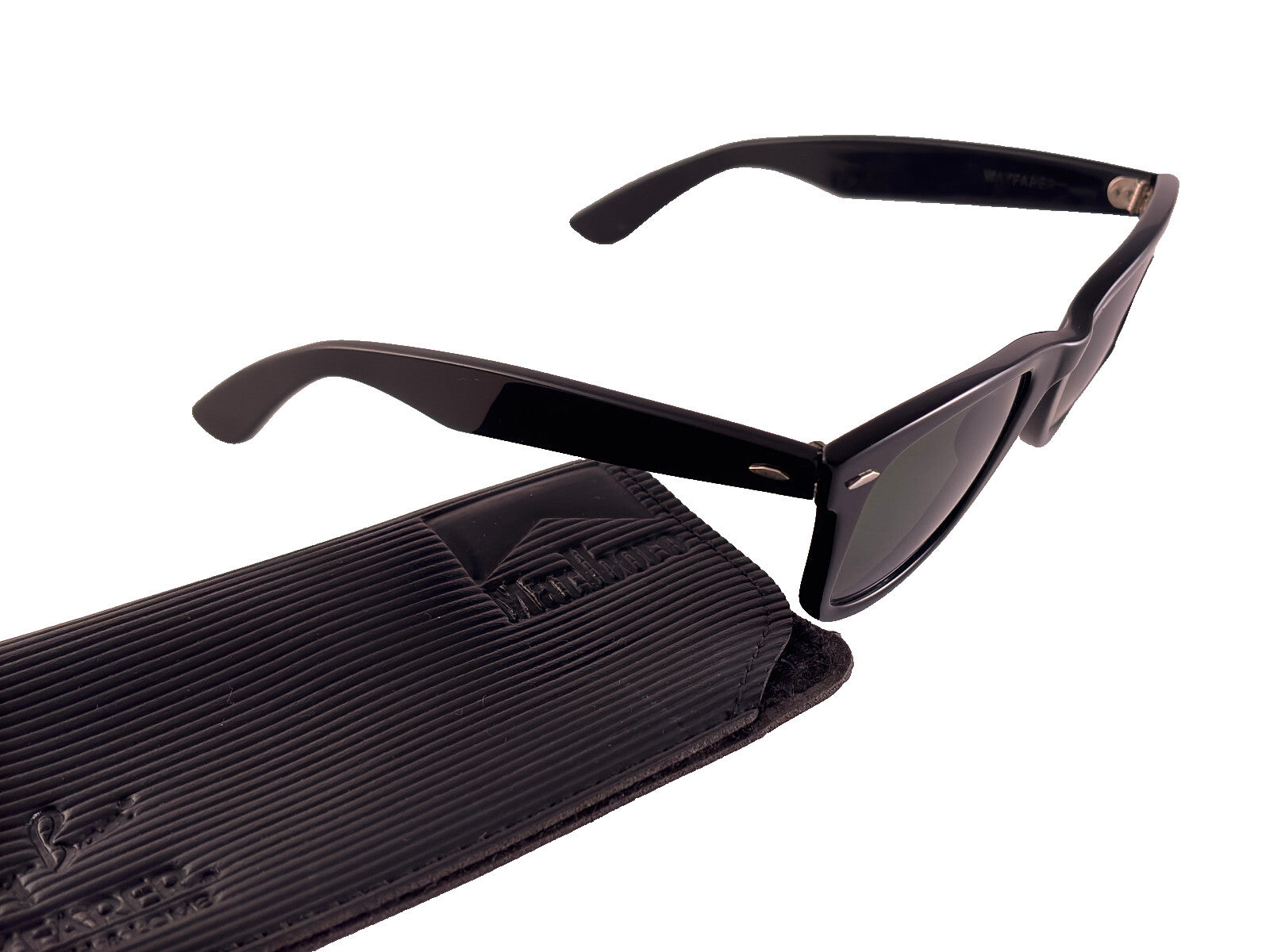 VINTAGE RAY BAN THE WAYFARER MARLBORO EDITION G15 LENS USA 1991 SUNGLASSES