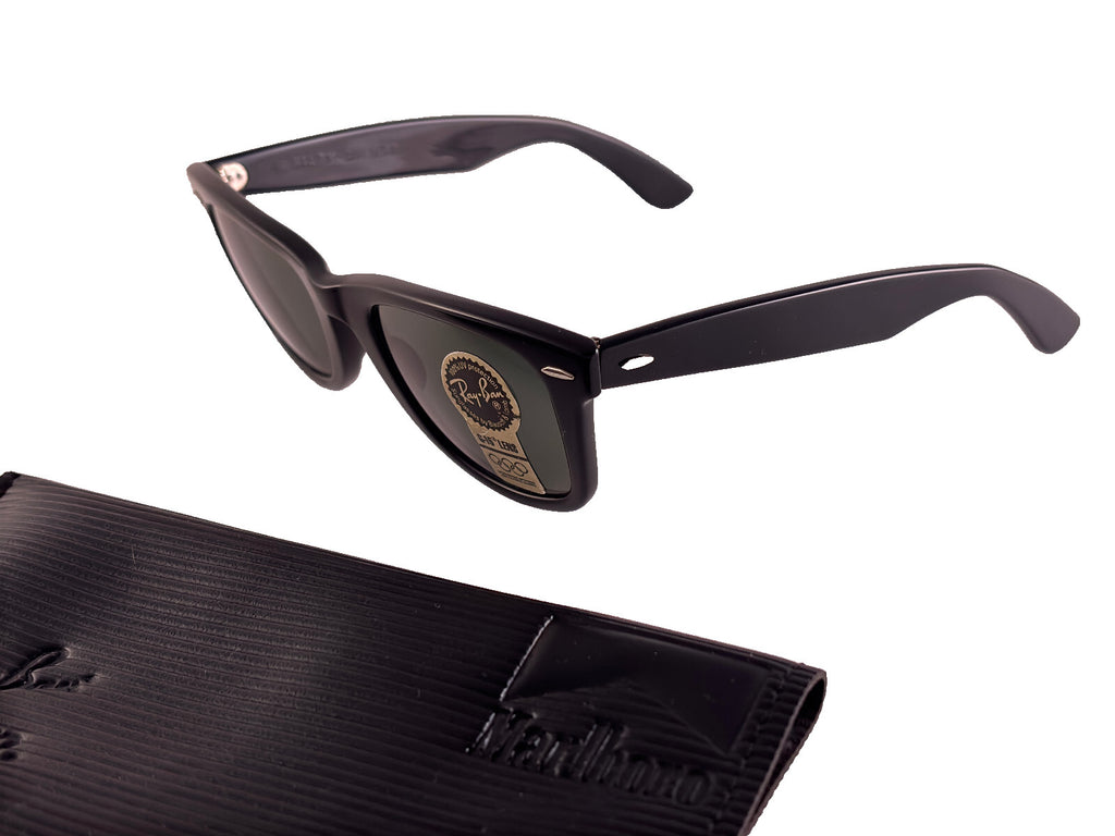 VINTAGE RAY BAN THE WAYFARER MARLBORO EDITION G15 LENS USA 1991 SUNGLASSES