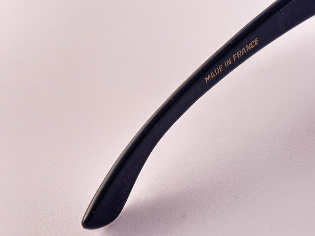 VINTAGE RARE CAT EYE BLUE  MIDCENTURY SUNGLASSES MADE IN FRANCE 1960'S