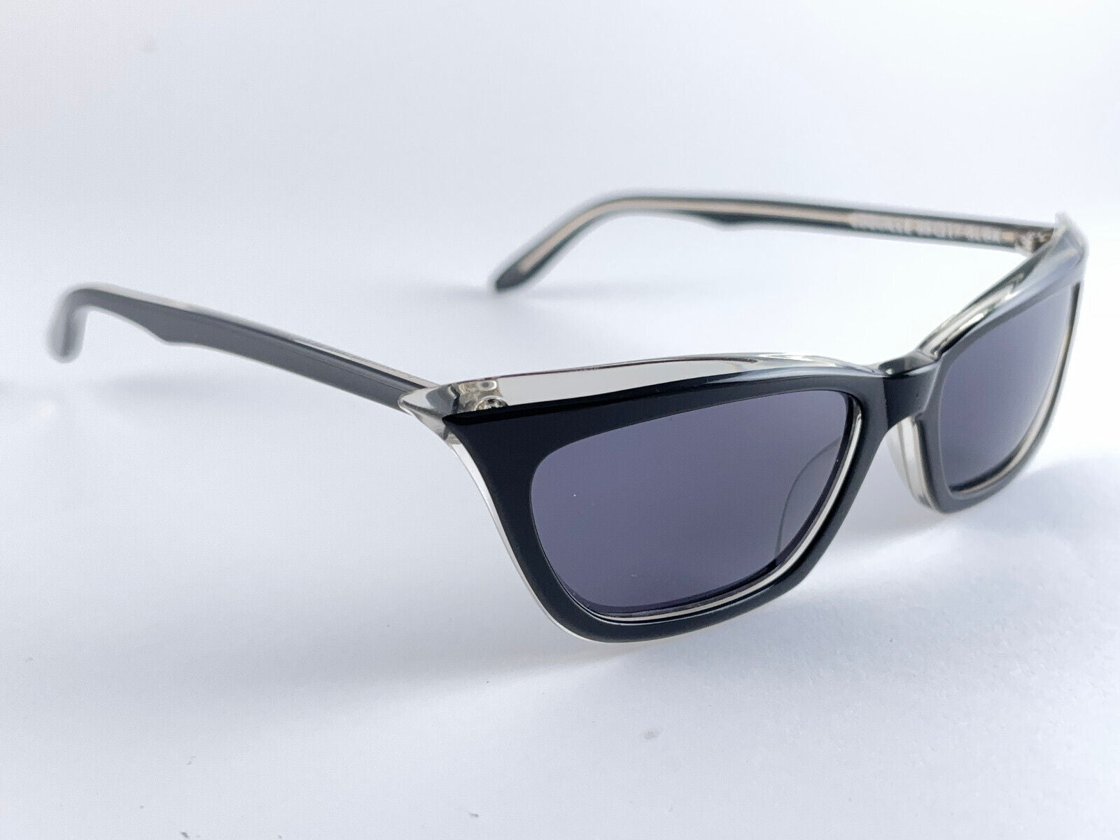 VINTAGE ANGLO AMERICAN EYEWEAR COQUILLE CAT EYE 1980'S SUNGLASSES