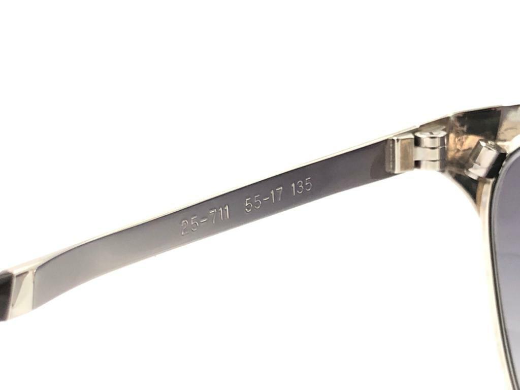 NEW VINTAGE THIERRY MUGLER GOLD CAT EYE 1980'S SUNGLASSES