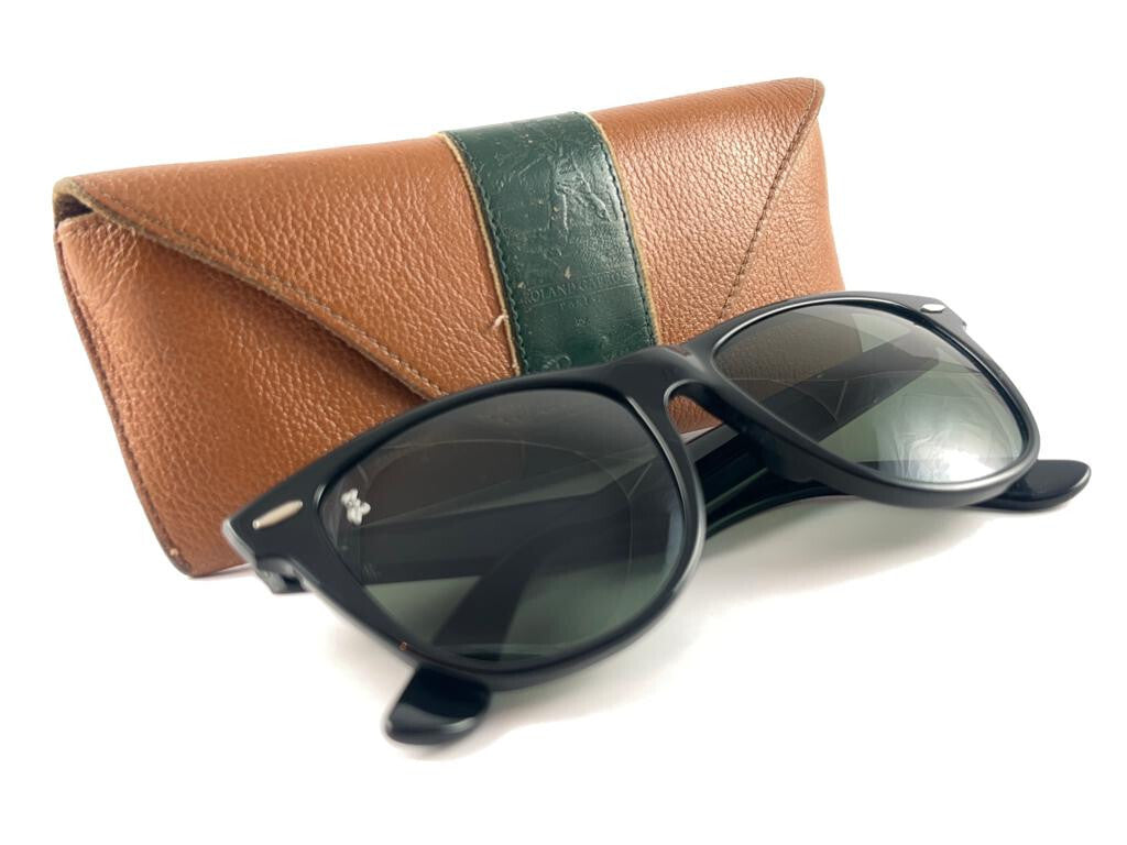 MINT VINTAGE RAY BAN WAYFARER II ROLAND GARROS  BAUSCH & LOMB   BL US SUNGLASSES