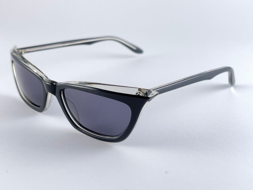 VINTAGE ANGLO AMERICAN EYEWEAR COQUILLE CAT EYE 1980'S SUNGLASSES