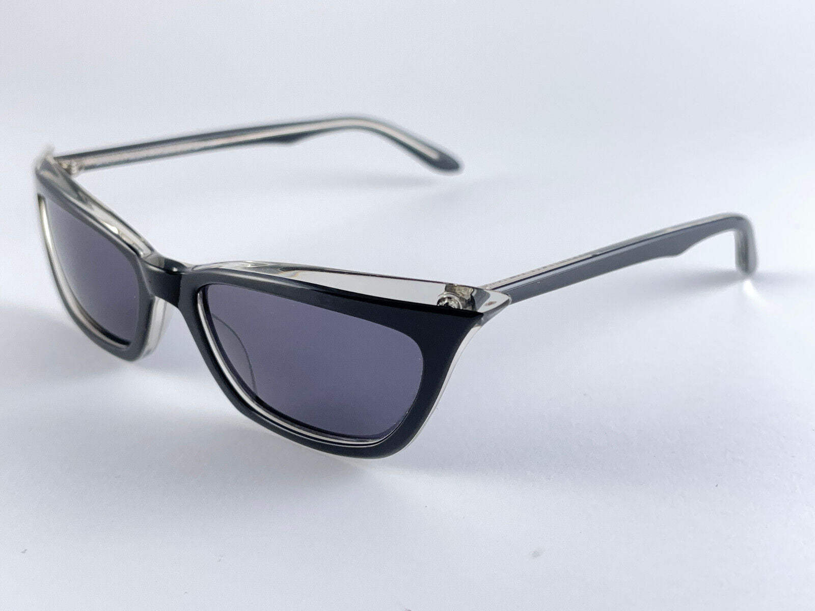 VINTAGE ANGLO AMERICAN EYEWEAR COQUILLE CAT EYE 1980'S SUNGLASSES